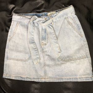 Denim skirt